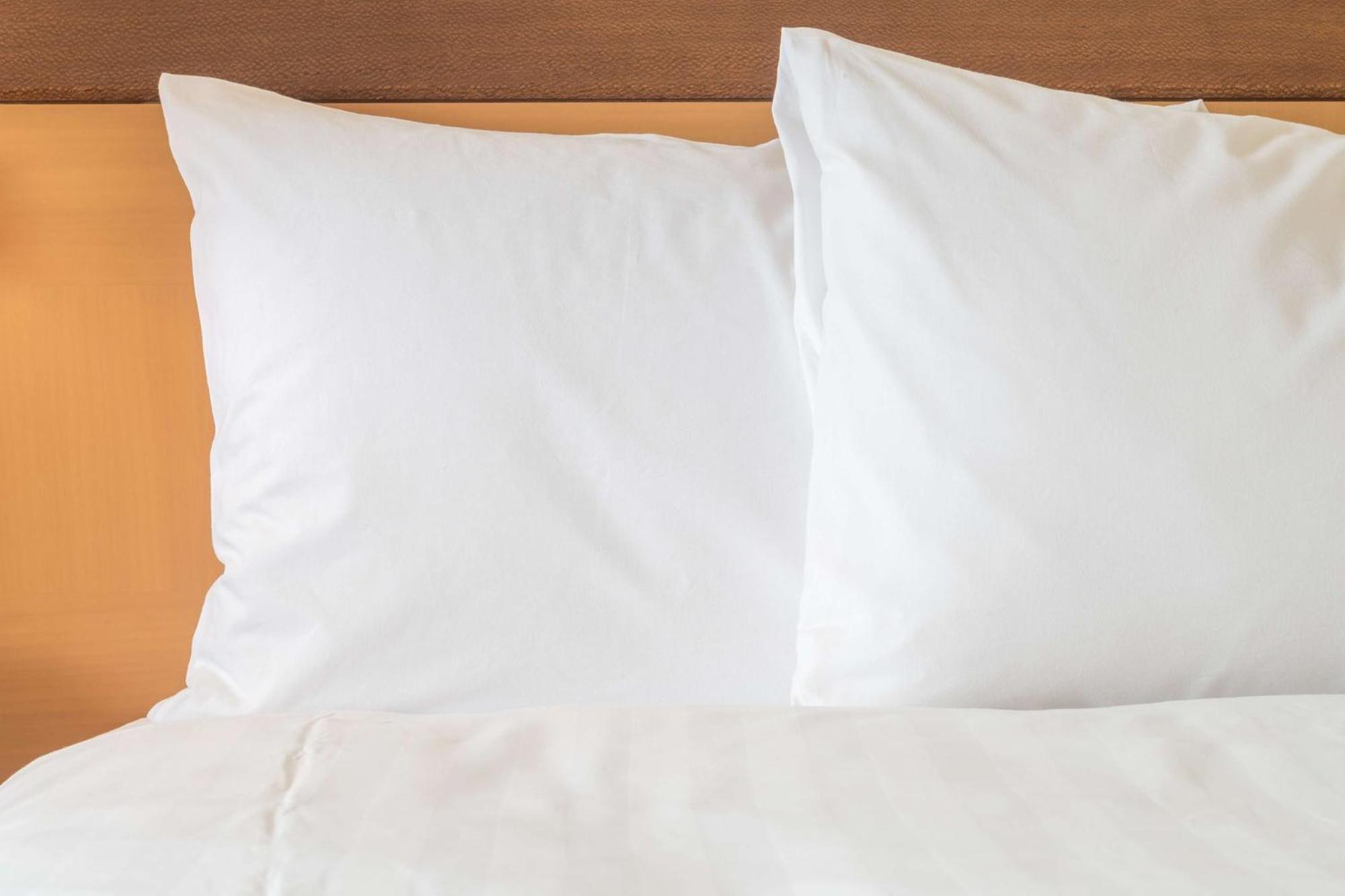 Hotel Crowne Plaza Tainan By Ihg Exterior foto Two pillows on a bed
